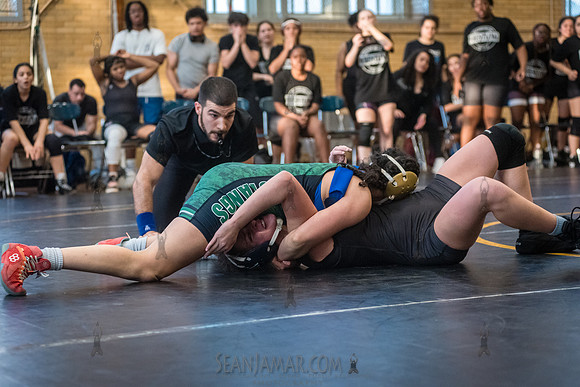 PSAL Girls Team Wrestling Championship - Grover Cleveland HS - N