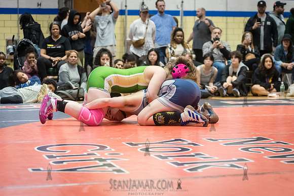 PSAL Girls Individual Championships - Harry S Truman HS - NYC -