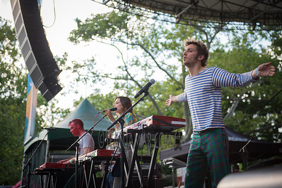 La Femme - Fete de la Musique - Rumsey Playfield Central Park - NYC - 2016