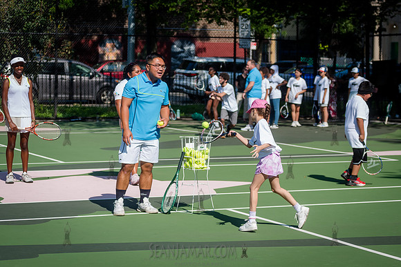 CPF Play - Lacoste Tennis Clinic - St Marys Park - NYC - 2024