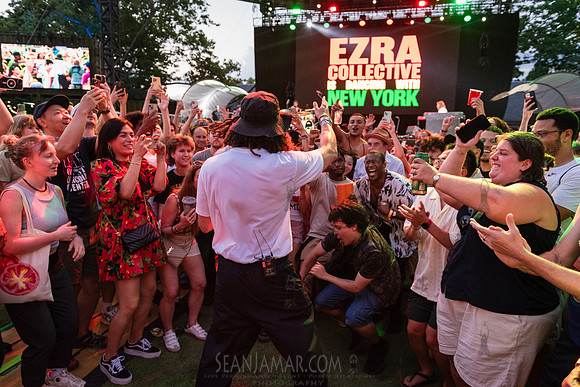 CPF SummerStage - Ezra Collective - Rumsey Playfield - NYC - 202