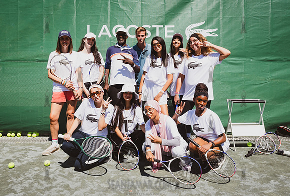 CPF Play - Lacoste Foundation Tennis Clinic - Central Park Tenni
