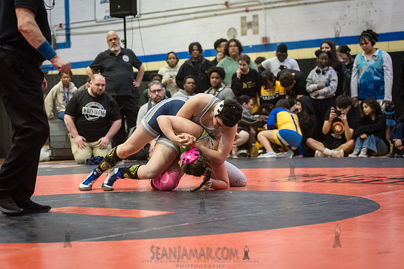 PSAL Girls Individual Championships - Harry S Truman HS - NYC -