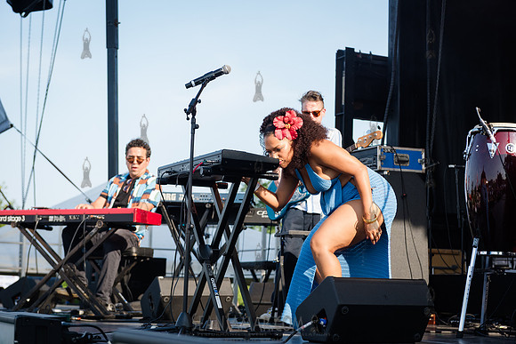 Linda EPO - NYC SummerStage - La Sonora Poncena - Stapleton Wate