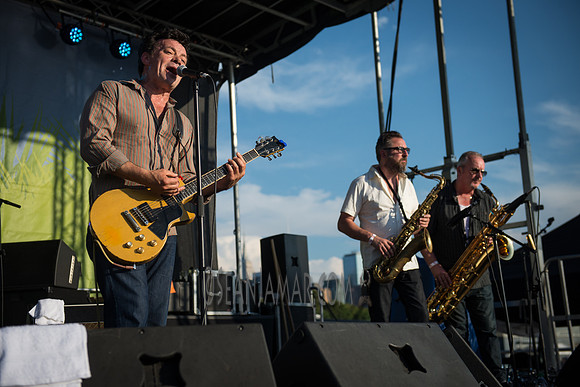 James Hunter Six - Soul Revue - Hudson River Stage - Pier 97 - NYC - 2016