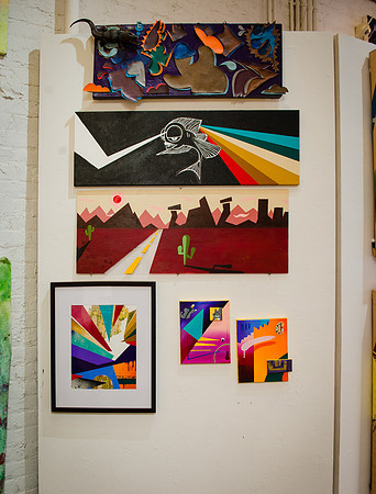 First Friday Pop Up Art Show & Music Showcase - Ward Nasse Gallery - SOHO NYC - May 2015