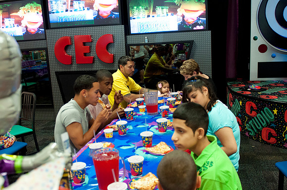 Nayla 1st BDay @Chuck E. Cheese
