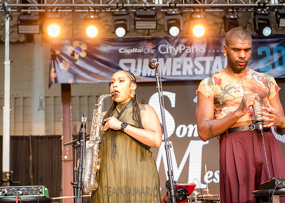 Sonic Messengers - NYC SummerStage - Blacktronica Festival - Mar
