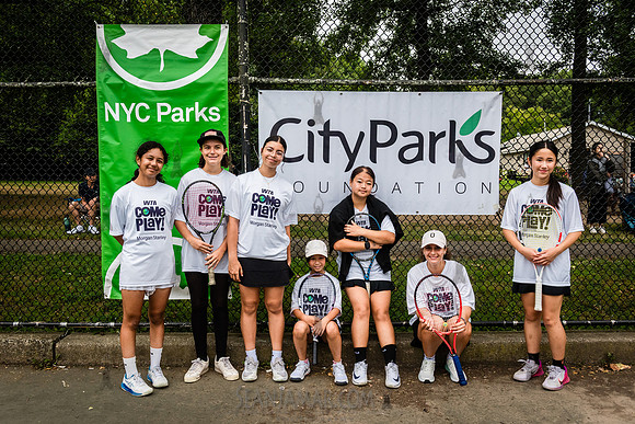 CPF Play - WTA + Morgan Stanley Come To Play Clinic - Cunningham
