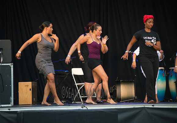 Dance Workshop w/ Sekou McMiller - Made in the Bronx presented by BAAD - St Marys Park - BX NYC - 2017