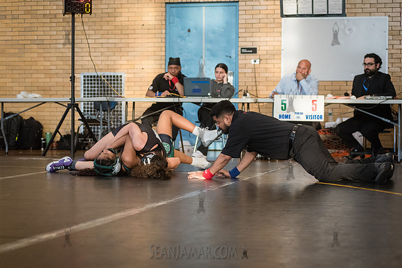 PSAL Girls Team Wrestling Championship - Grover Cleveland HS - N