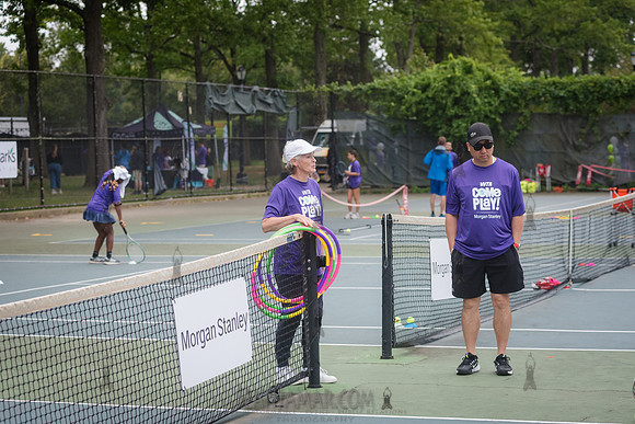 CPF Play - WTA + Morgan Stanley Come To Play Clinic - Cunningham