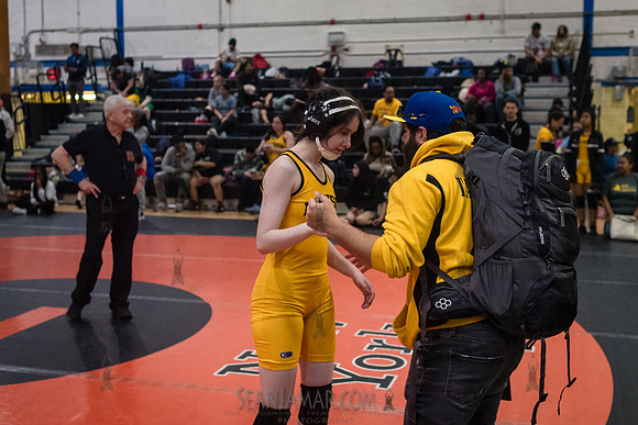 PSAL Girls Individual Championships - Harry S Truman HS - NYC -