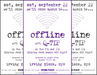 Q-Tip Offline DJ Set - Irving Plaza - NYC - 2012