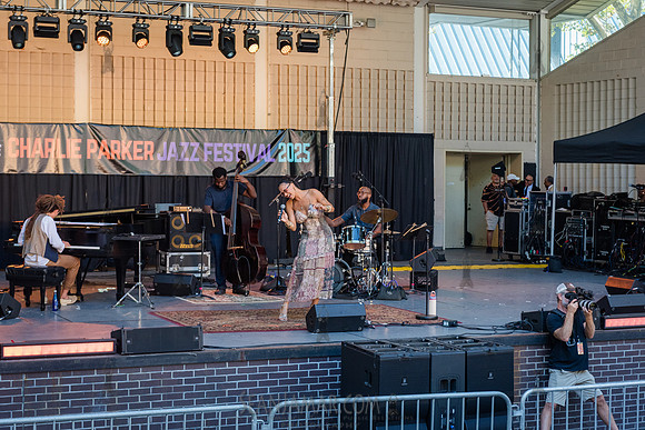 Georgia Heers - NYC SummerStage - Charlie Parker Jazz Festival -