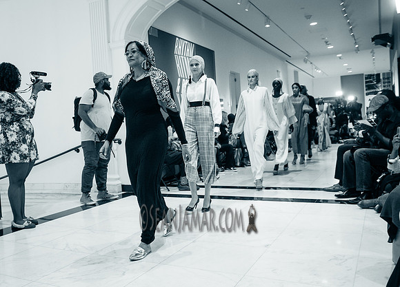 Huda - Harlem Fashion Week - Spring Summer 2018 - Museum of the City of NY - NYC - 2017