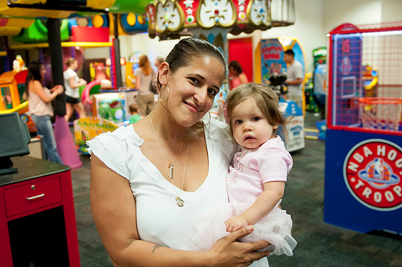 Nayla 1st BDay @Chuck E. Cheese