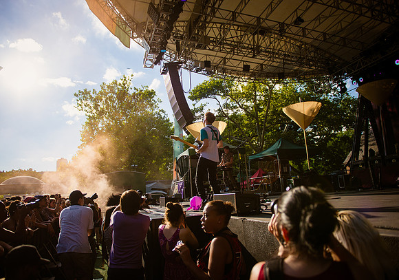 Glass Animals - Rumsy Playfield - NYC - 2015