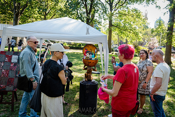 NYC SummerStage - Heath Gallery - We Outside Pop Up Exhibit - Ma