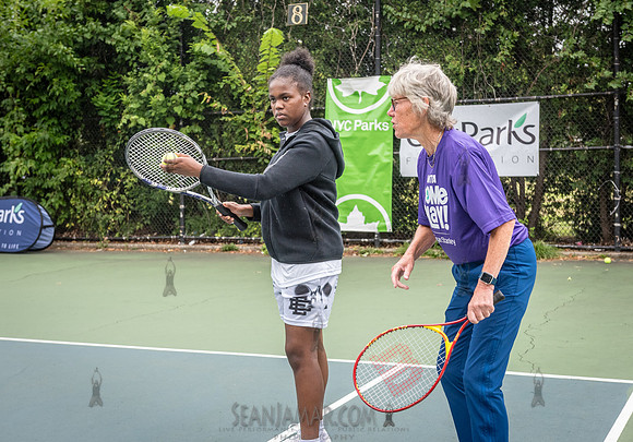 CPF Play - WTA + Morgan Stanley Come To Play Clinic - Cunningham