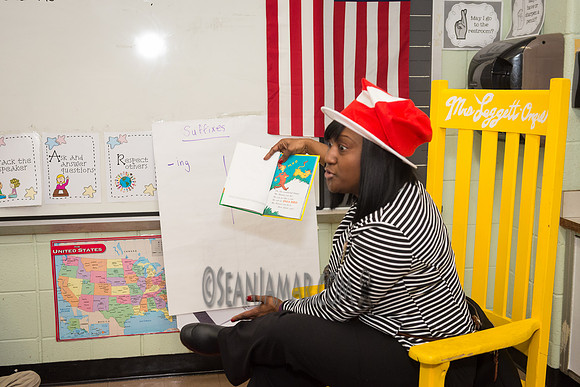 Read Across America - Camden St School - Newark NJ - 2018