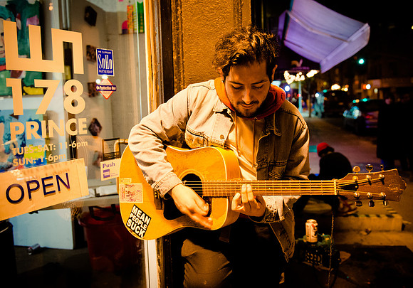 First Friday Pop Up Art Show & Music Showcase - Ward Nasse Gallery - SOHO NYC - May 2015