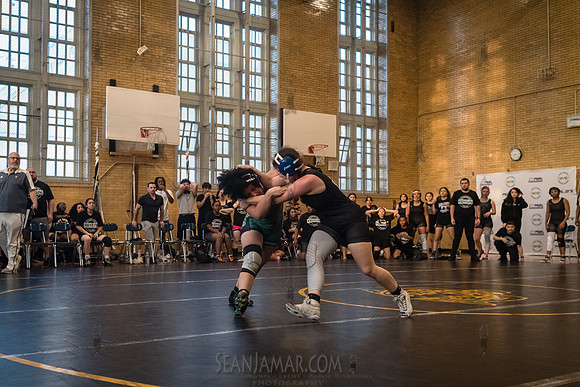 PSAL Girls Team Wrestling Championship - Grover Cleveland HS - N