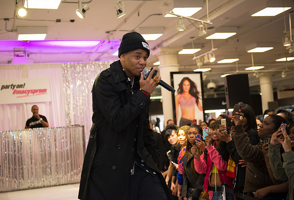 Mack Wilds - Macy's Herald Square - NYC - 2014