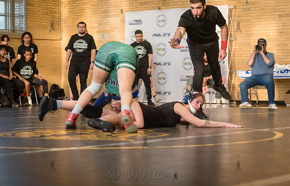 PSAL Girls Team Wrestling Championship - Grover Cleveland HS - N
