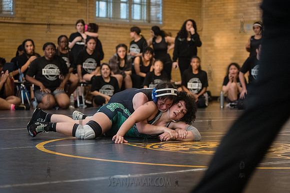 PSAL Girls Team Wrestling Championship - Grover Cleveland HS - N