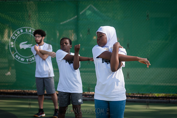 CPF Play - Lacoste Tennis Clinic - St Marys Park - NYC - 2024 CP