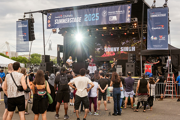 Sonny Singh - NYC SummerStage - DJ Rekha Basement Bhangra - Flus