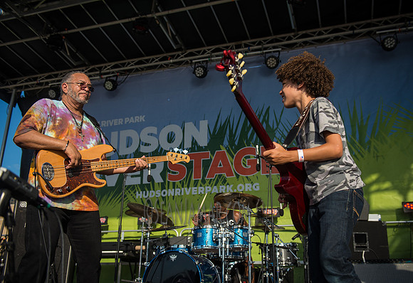 George Porter and The Runnin' Pardners - Soul Revue - Hudson River Stage - Pier 97 - NYC - 2016