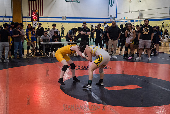 PSAL Girls Individual Championships - Harry S Truman HS - NYC -