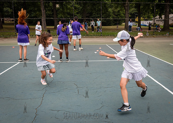 CPF Play - WTA + Morgan Stanley Come To Play Clinic - Cunningham