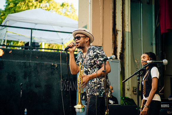 Maurice 'MoBetta' Brown - Soul In The Horn Summer Stage - Herbert von King Park - BK USA - 2016