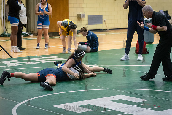 PSAL Girls Individual Championships - Harry S Truman HS - NYC -