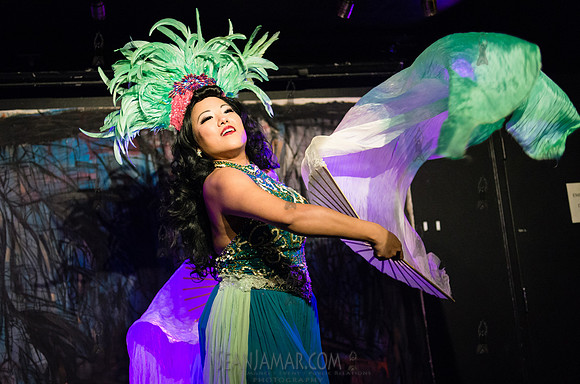 Minx Arcana - NY Pin Up Club Presents A Scintillating Summer Tease - Le Poisson Rouge - NYC - 2018