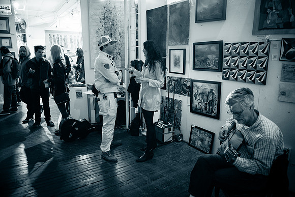 First Friday Pop Up Art Show & Music Showcase - Ward Nasse Gallery - SOHO NYC - May 2015