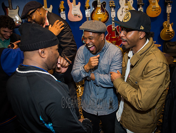 Daru Jones, Dj Spinna & Marcus Machado - Guitar Center - Union Square NYC - 2016