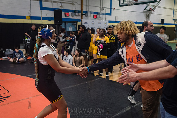 PSAL Girls Individual Championships - Harry S Truman HS - NYC -