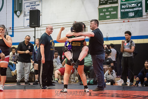 PSAL Girls Individual Championships - Harry S Truman HS - NYC -