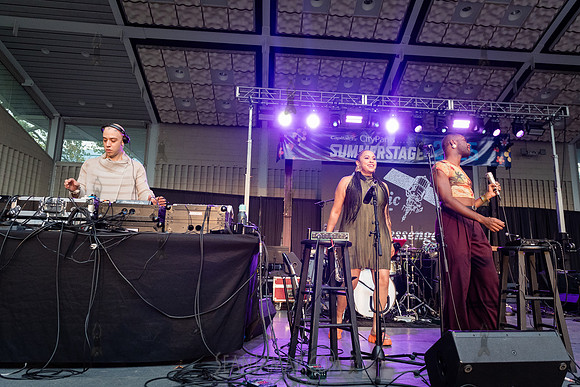 Sonic Messengers - NYC SummerStage - Blacktronica Festival - Mar