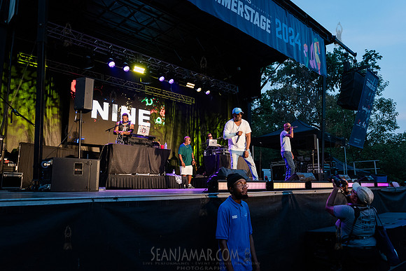 Nine - CPF SummerStage - Chuck Chillout 40th Radio Anniv - Croto