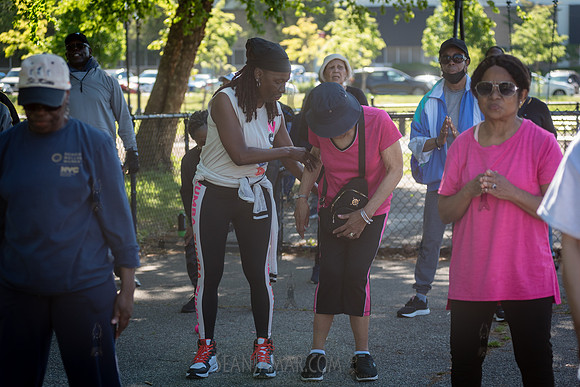 CPF Senior Walking - Springfield Park - NYC - 2024
