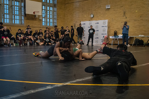 PSAL Girls Team Wrestling Championship - Grover Cleveland HS - N
