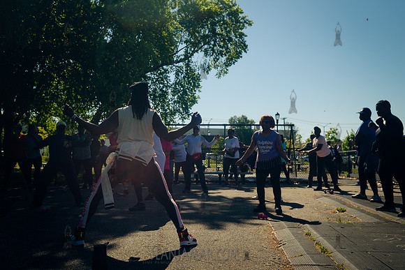 CPF Senior Walking - Springfield Park - NYC - 2024