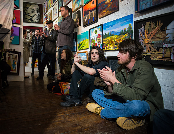 First Friday Pop Up Art Show & Music Showcase - Ward Nasse Gallery - SOHO NYC - May 2015
