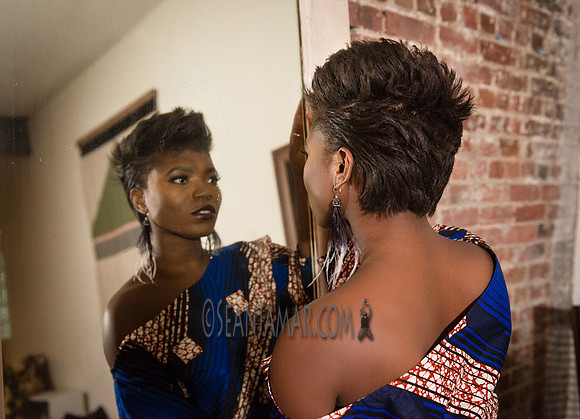 Veronica Pierrlus - Simply Maam - Afrolux Shoot - Shells Loft - BK USA - 2017