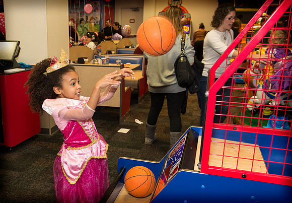 Christina's Princess Party - Chuck E. Cheese - Paramus NJ - 2012